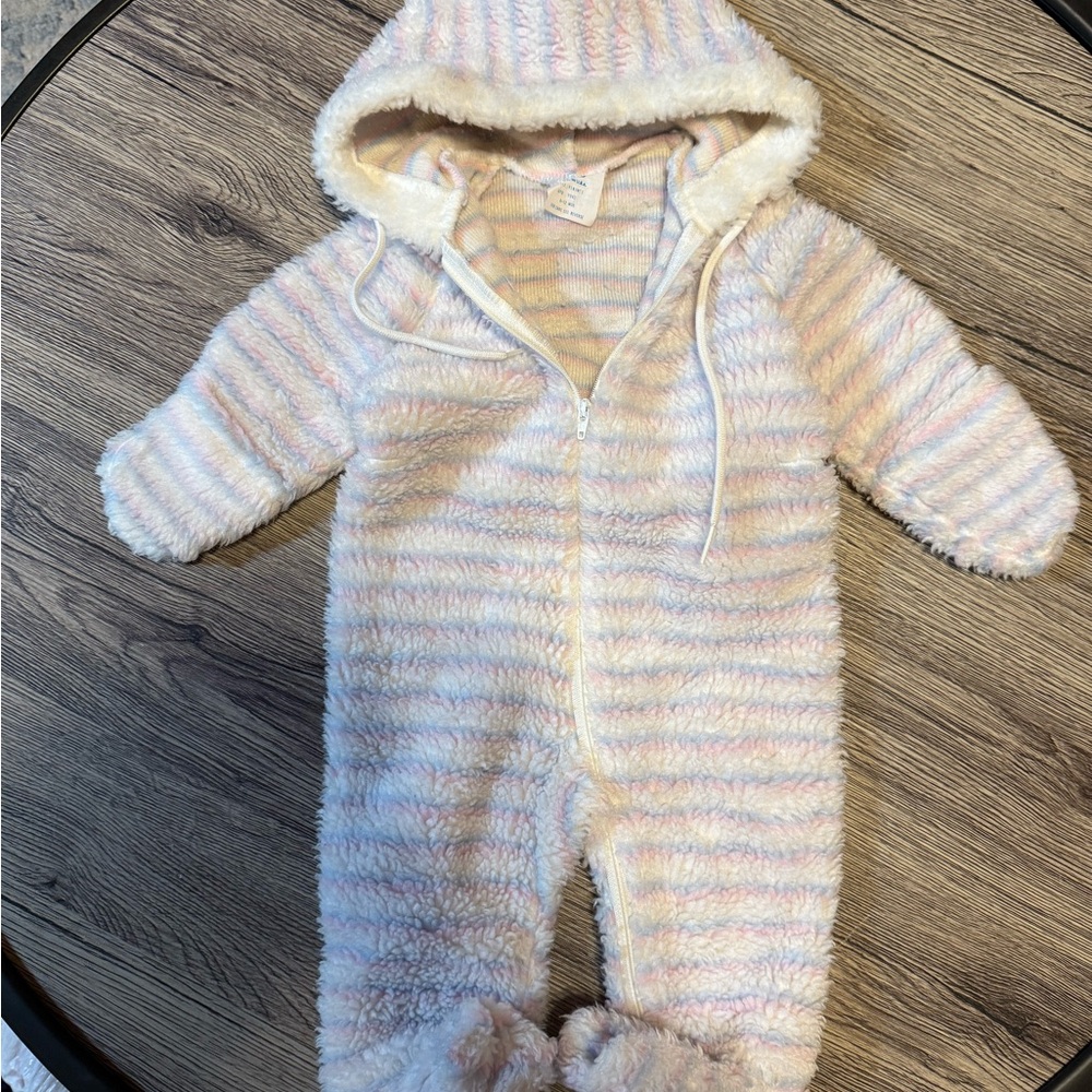70s/80s vintage bunting infant bodysuit